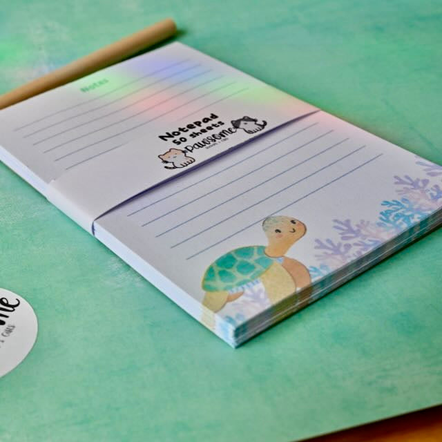 Turtle Memo Notepad