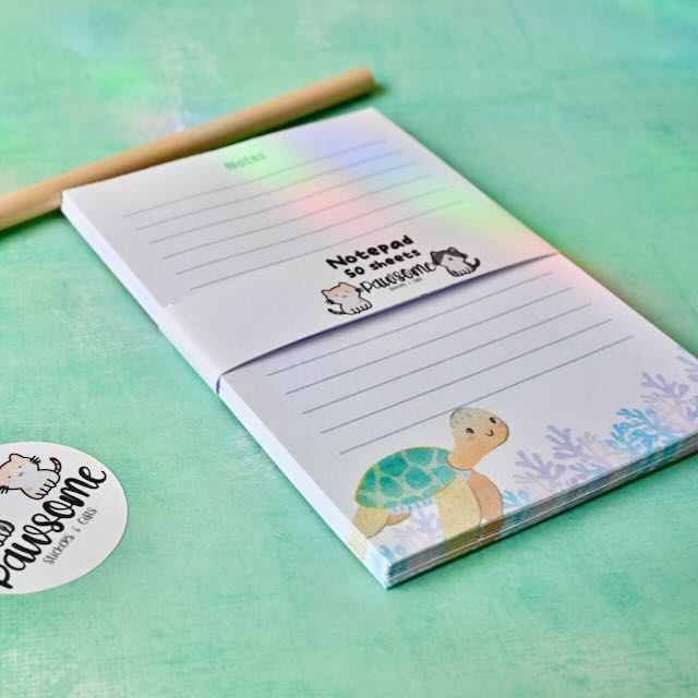 Turtle Memo Notepad