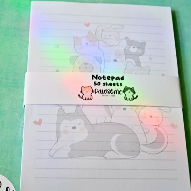 Animal Friends Notepad