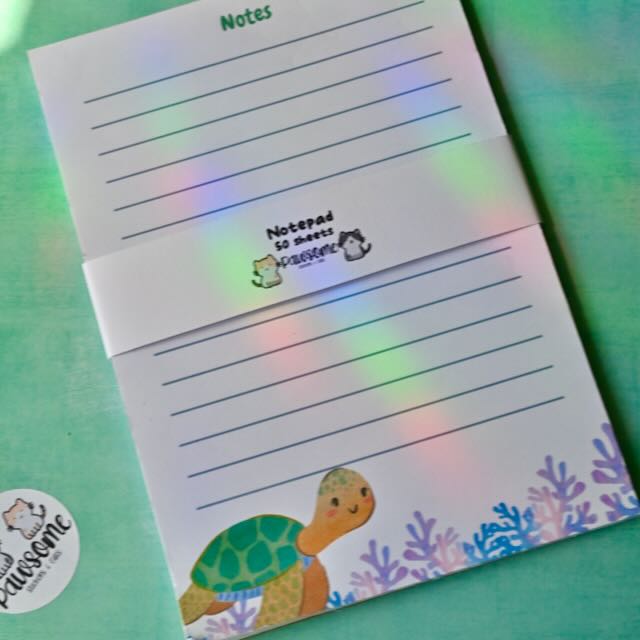 Turtle Memo Notepad