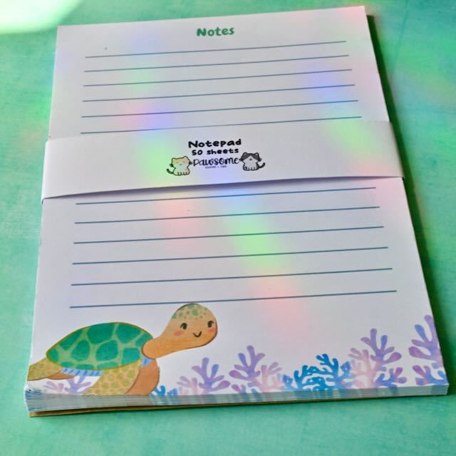 Turtle Memo Notepad