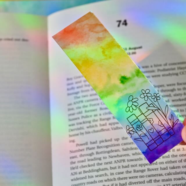 Rainbow Books Bookmark