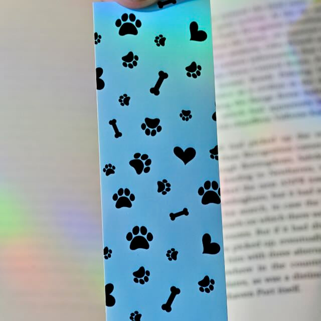 Paw and Bone Bookmark