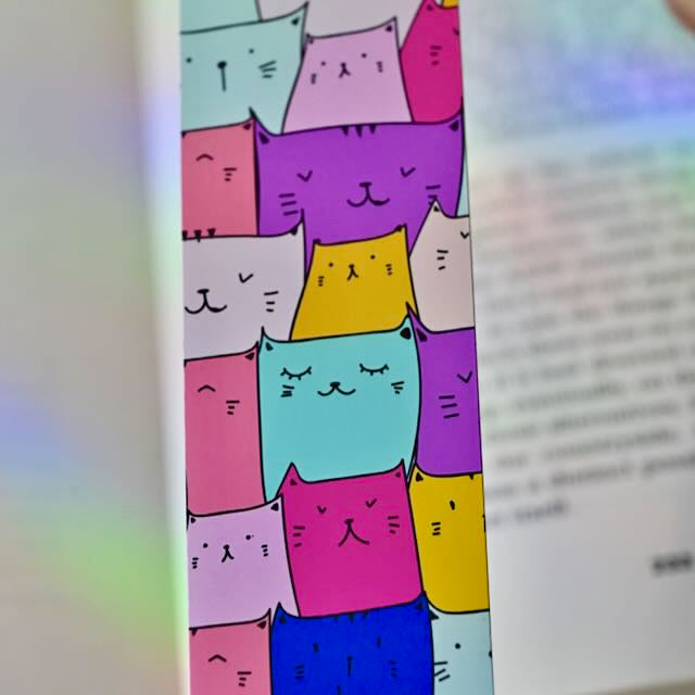 Group of cats Bookmark