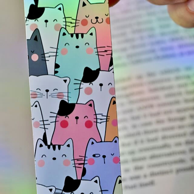 Cat Crowd Bookmark