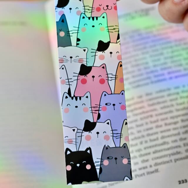 Cat Crowd Bookmark