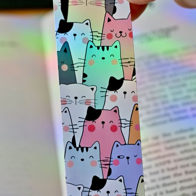Cat Crowd Bookmark