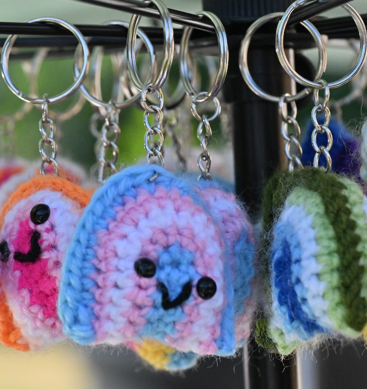 Trans flag Keyring - LGBTQI+ Pride