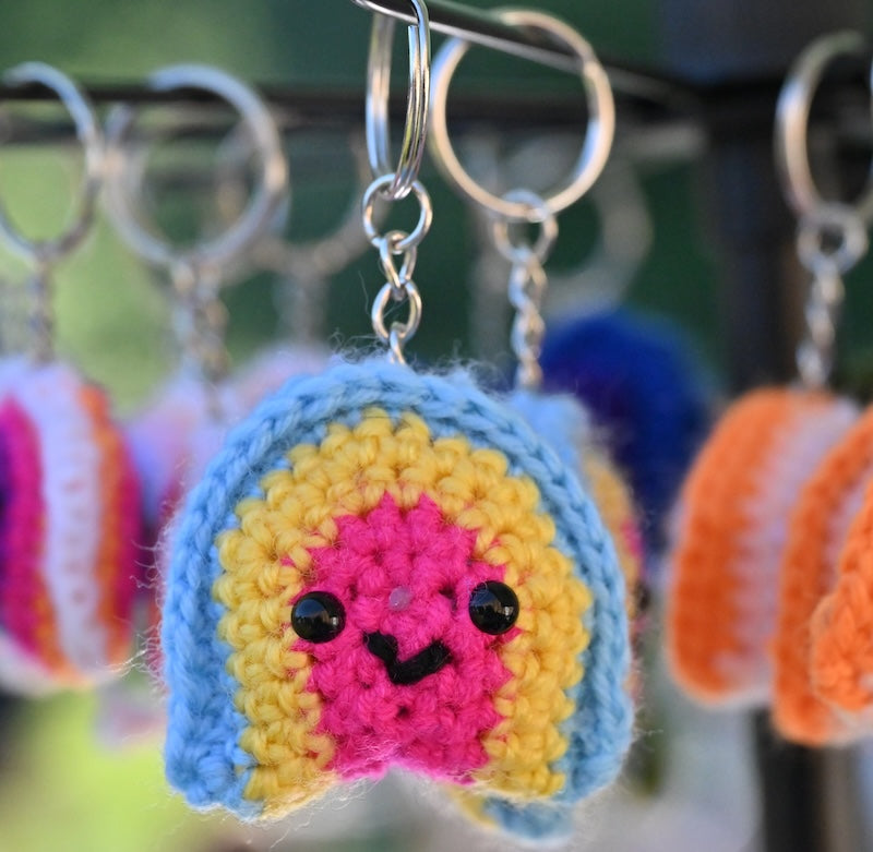 Pansexual Pride flag Keyring - LGBTQI+ Pride