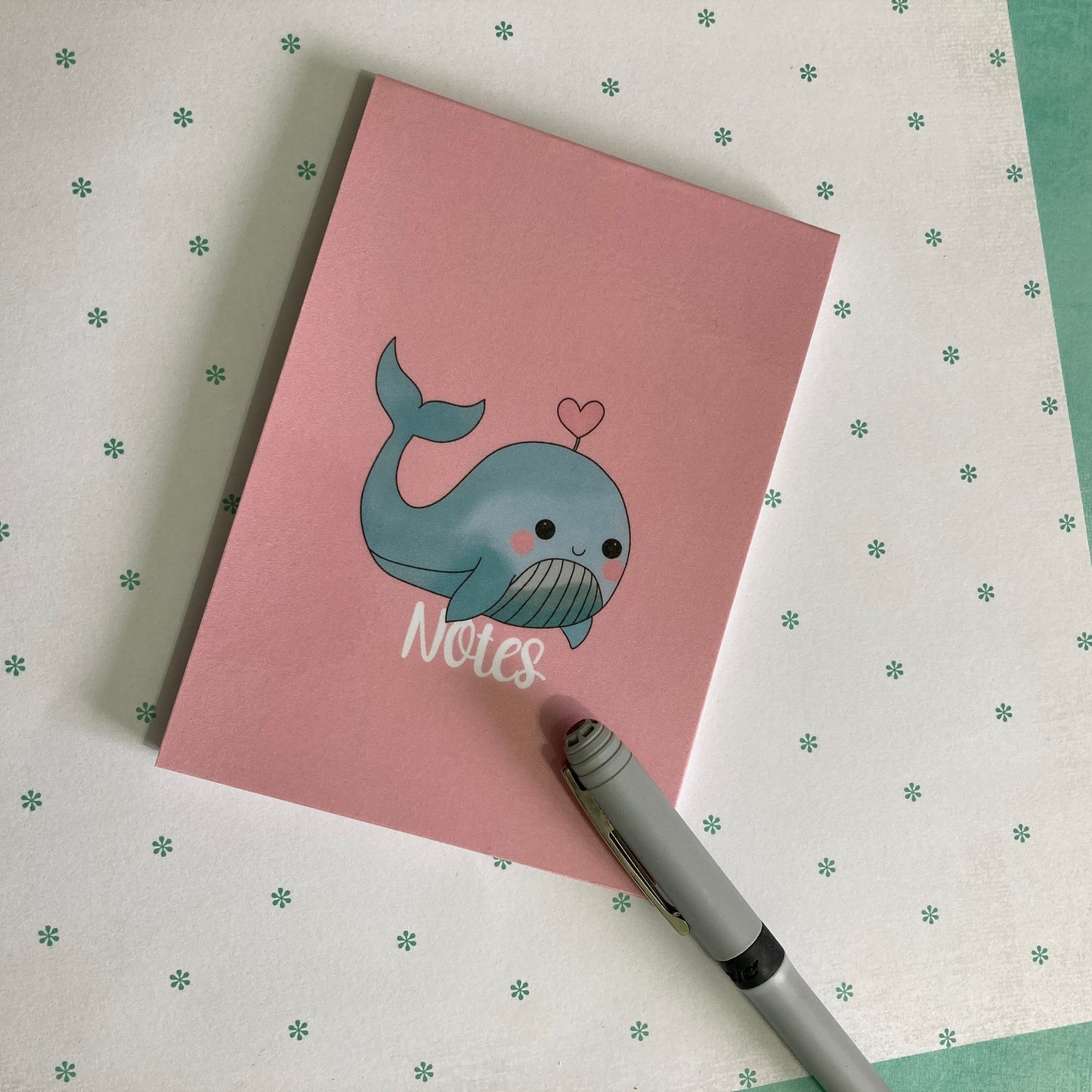 Willa the Whale Notepad Lined