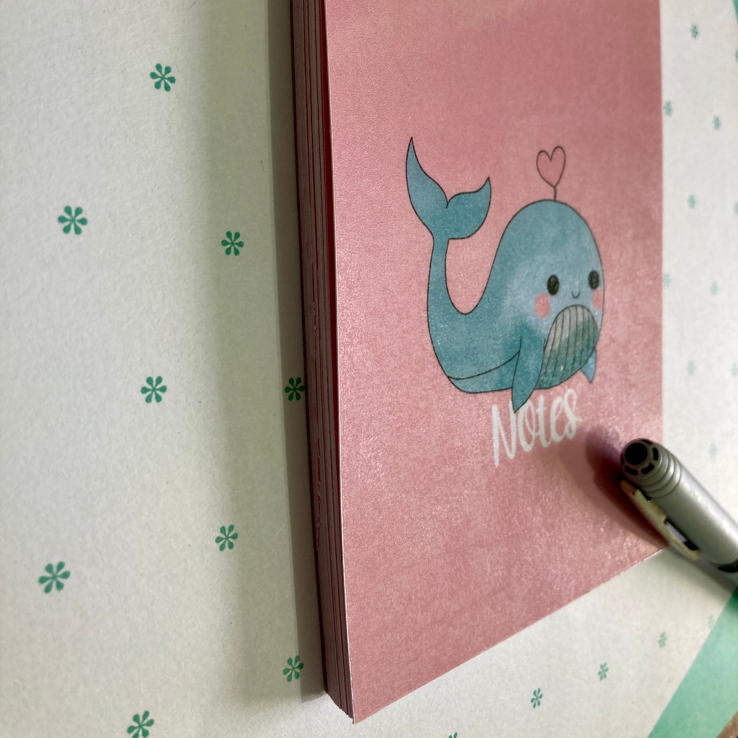 Willa the Whale Notepad Lined