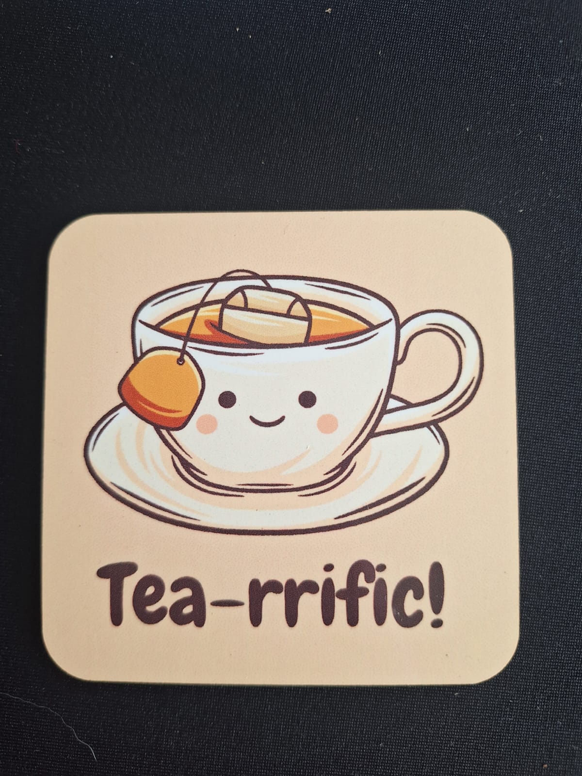 Tea-riffic Cup Coaster
