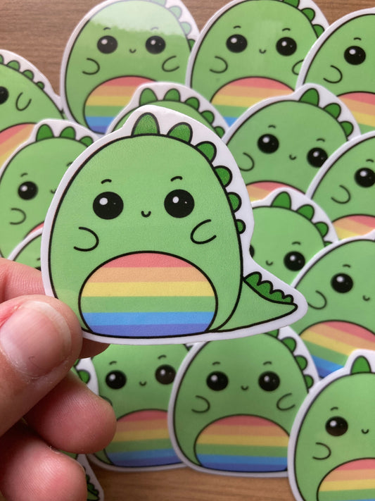 Cute Dino Rainbow