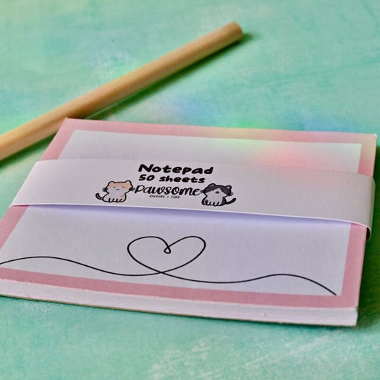 Love Heart Small Notepad
