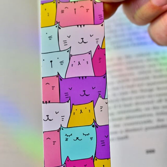 Group of cats Bookmark