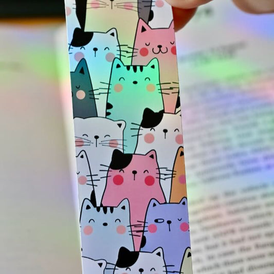 Cat Crowd Bookmark