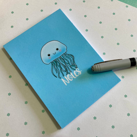 Jenny the Jellyfish Notepad Lined