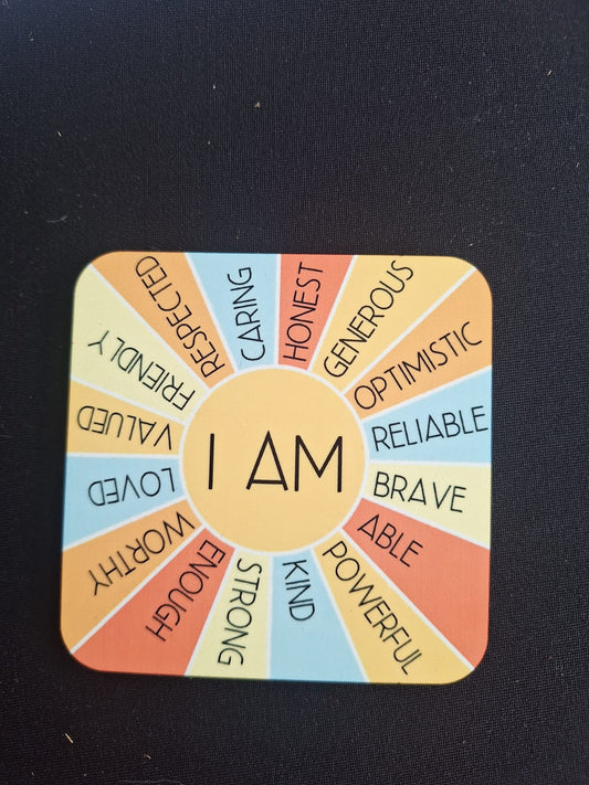 Positive Affirmation Cup Coaster