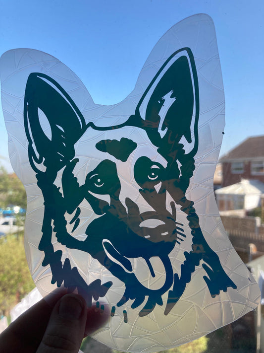 German Shephard Dog Suncatcher
